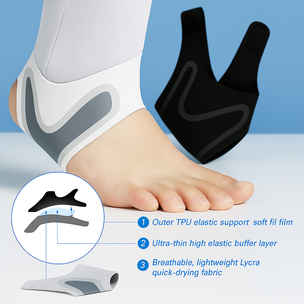Adjustable Compression Ankle Support Brace