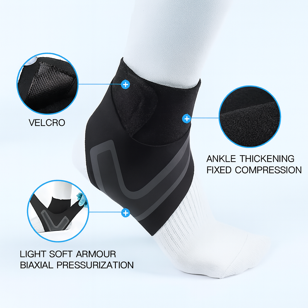 Adjustable Compression Ankle Support Brace